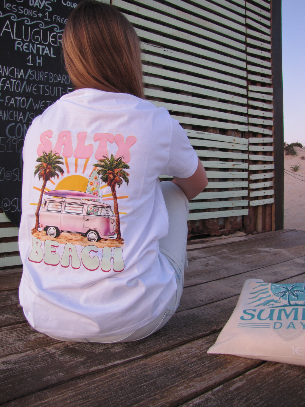 T-shirt Beach Salty