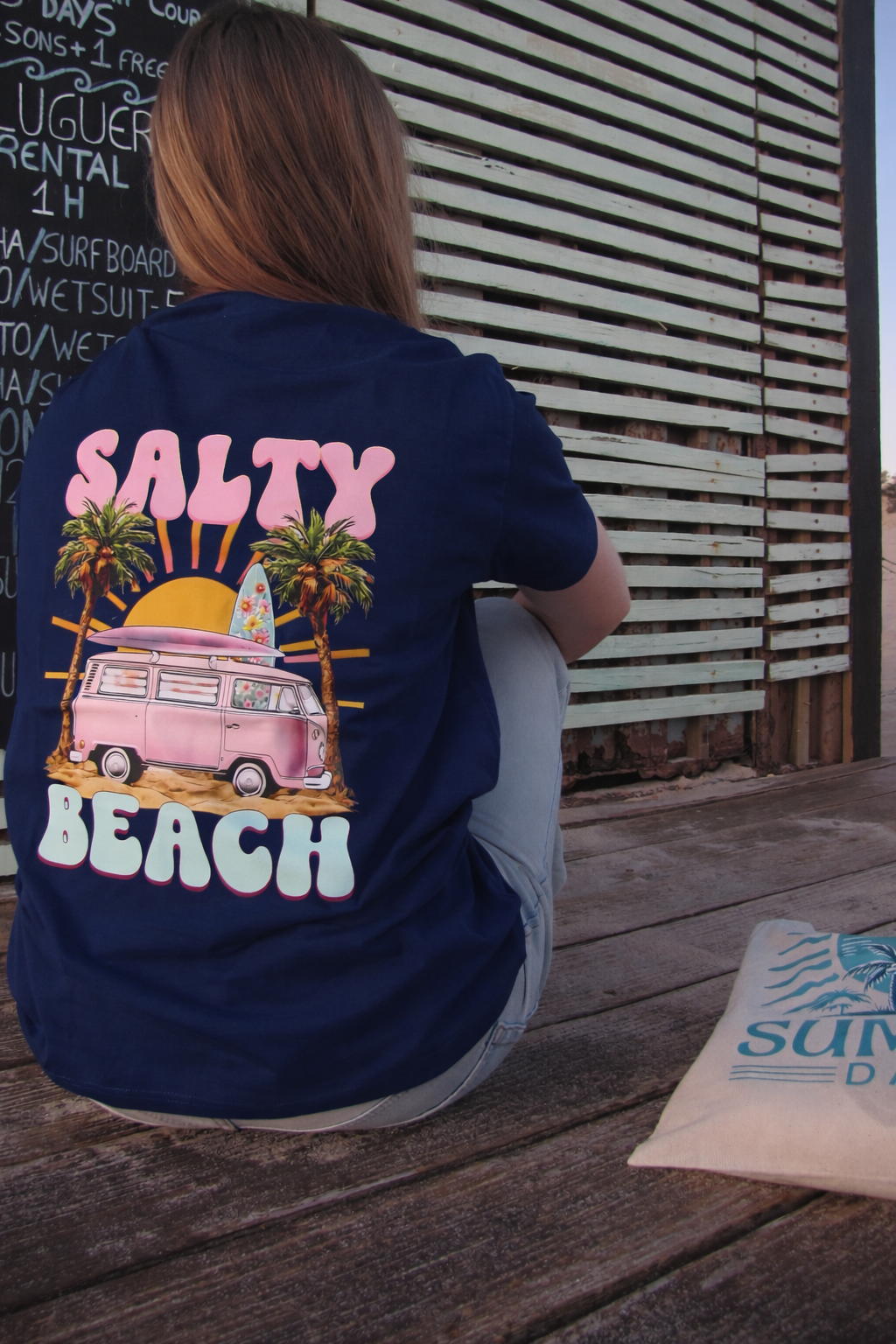 T-shirt Beach Salty